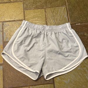 Gray Nike Women's Athletic Shorts